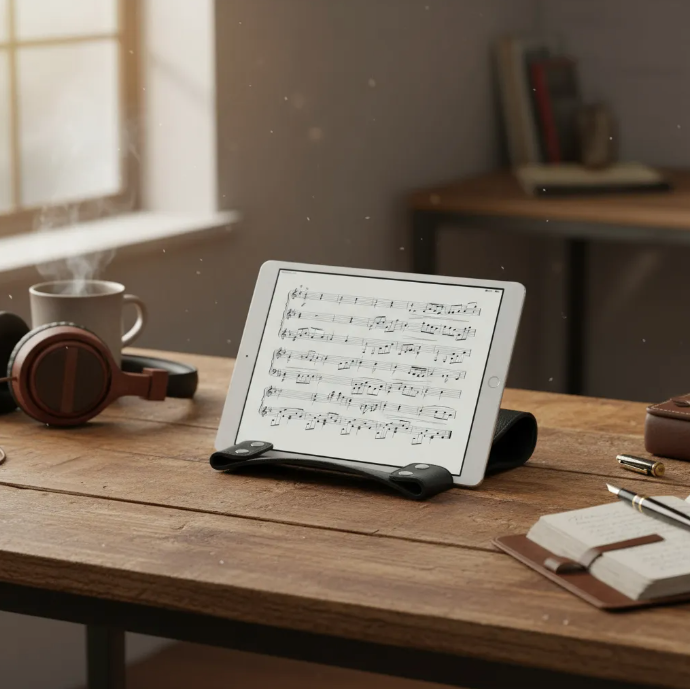 Θήκη για iPad: Air 10,5"/iPad Air 5η/4η/3η (γενιά)/iPad Air 11"(M2/iPad 9η/8η/7η (γενιά)/iPad Pro 11"4η/3η/2η/1η (γενιά)/iPad Pro 11"(M4). Ολόσωμο Γνήσιο Δέρμα Oλικής άλεσης/Tσόχα & 8 Snaps.- 935