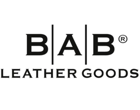 B|A|B Leather Goods logo