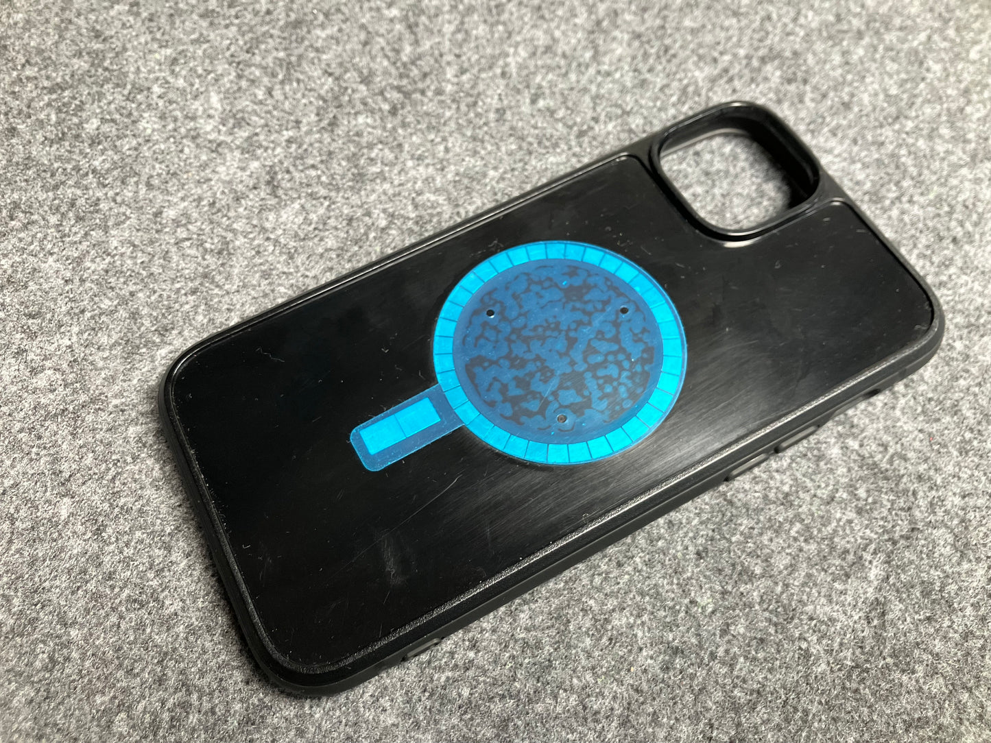 Θήκη για iPhone, από Γνήσιο Δέρμα Oλικής άλεσης κομμένη & χαραγμένη με λέισερ/μικροΐνα & Magsafe.- 61