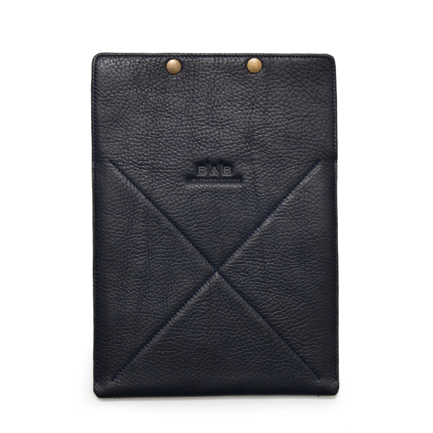 iPad Sleeve: Air 10.5"/iPad Air 5th/4th/3rd (Gen)/iPad Air 11"(M2/iPad 9th/8th/7th (Gen)/iPad Pro 11"4th/3rd/2nd/1st (Gen)/iPad Pro 11"(M4). Full-Grain Genuine vegetable-tanned Leather/Felt & 2 Snaps.- 924