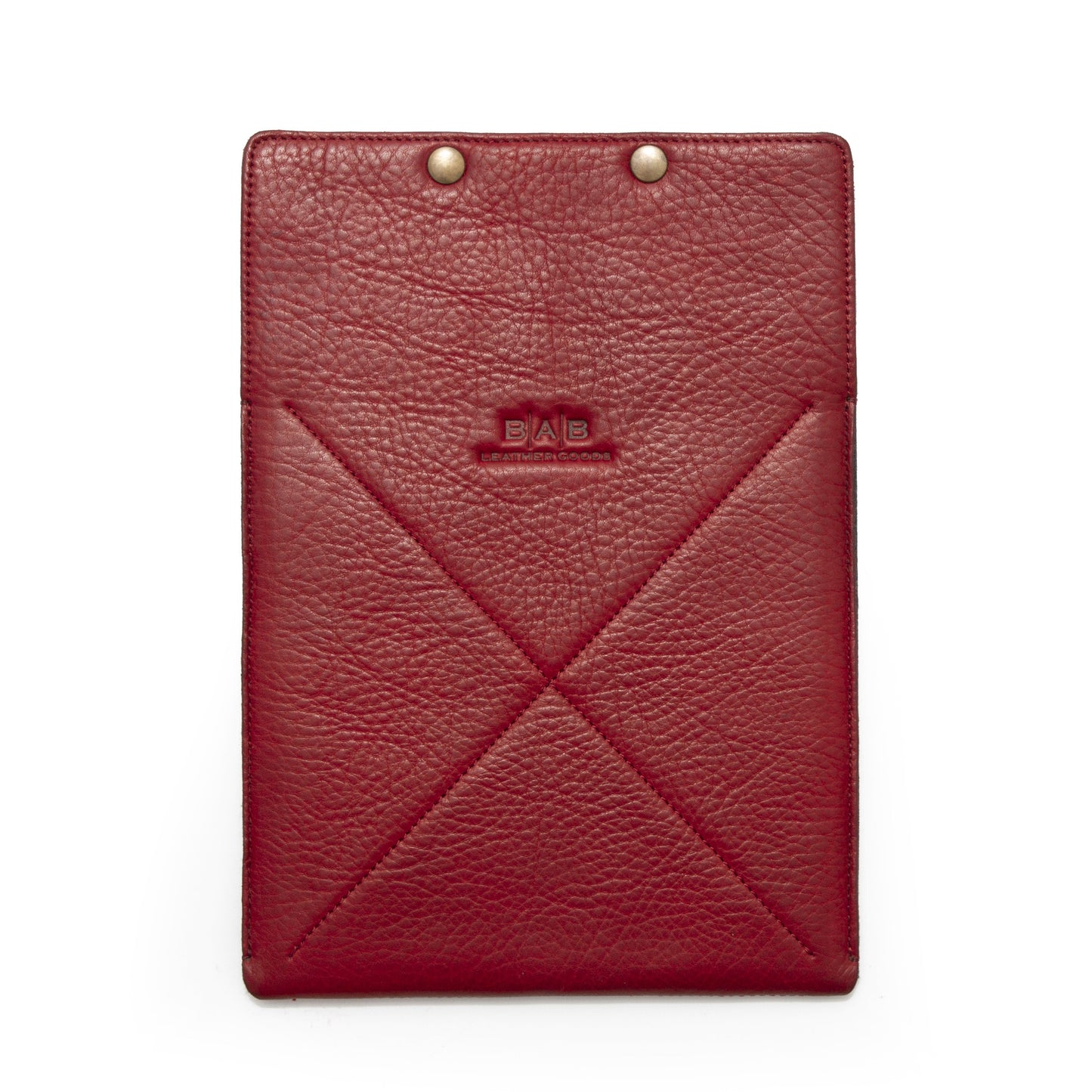 iPad Sleeve: Air 10.5"/iPad Air 5th/4th/3rd (Gen)/iPad Air 11"(M2/iPad 9th/8th/7th (Gen)/iPad Pro 11"4th/3rd/2nd/1st (Gen)/iPad Pro 11"(M4). Full-Grain Genuine vegetable-tanned Leather/Felt & 2 Snaps.- 924