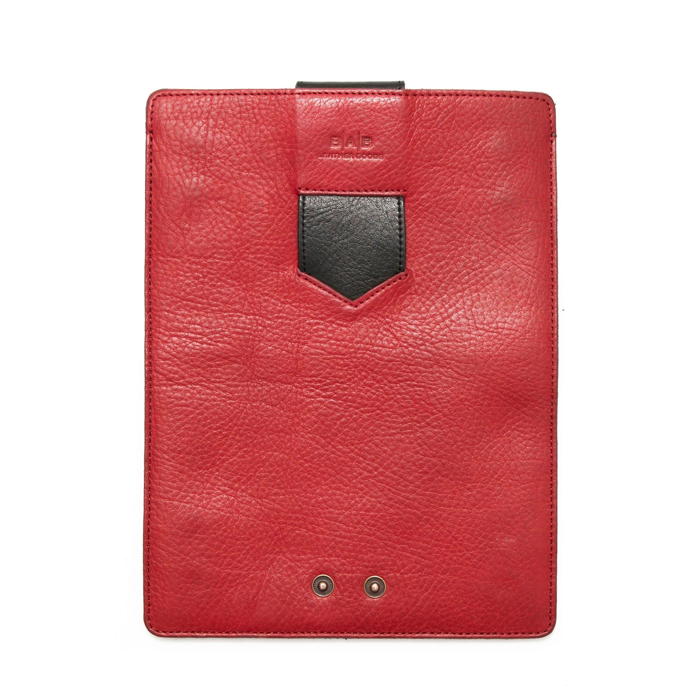 iPad Sleeve: Air 10.5"/iPad Air 5th/4th/3rd(Gen)/iPad Air 11"(M2/iPad 9th/8th/7th(Gen)/iPad Pro 11"4th/3rd/2nd/1st(Gen)/iPad Pro 11"(M4). Full-Grain vegetable-tanned Genuine Leather/Felt & 8 Snaps.- 927