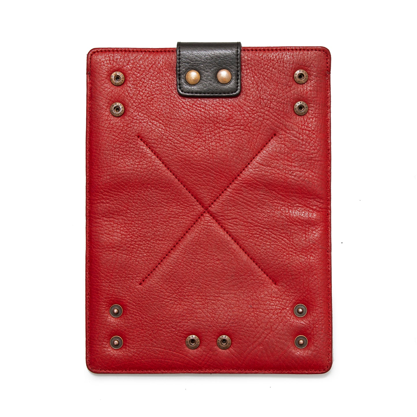 iPad Sleeve: Air 10.5"/iPad Air 5th/4th/3rd(Gen)/iPad Air 11"(M2/iPad 9th/8th/7th(Gen)/iPad Pro 11"4th/3rd/2nd/1st(Gen)/iPad Pro 11"(M4). Full-Grain vegetable-tanned Genuine Leather/Felt & 8 Snaps.- 927