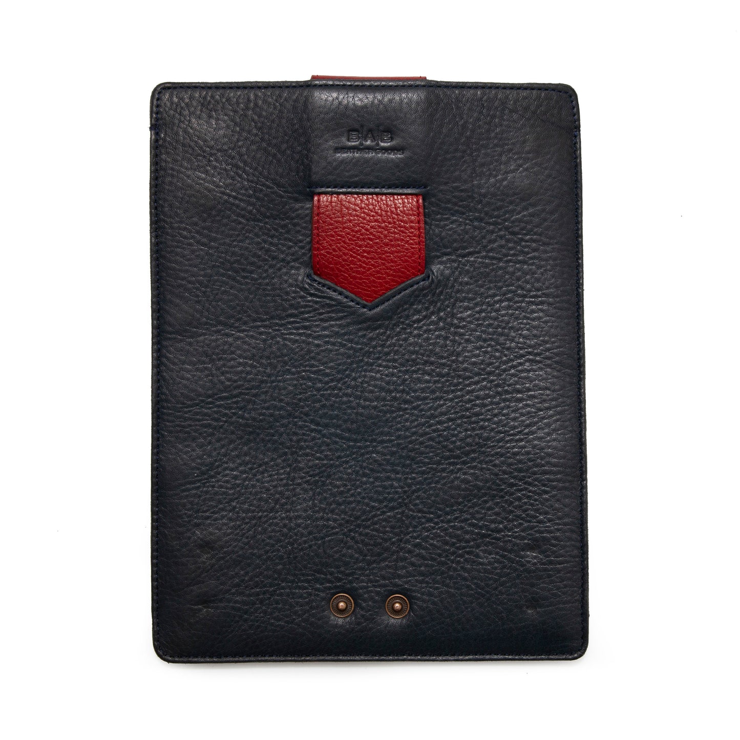 iPad Sleeve: Air 10.5"/iPad Air 5th/4th/3rd(Gen)/iPad Air 11"(M2/iPad 9th/8th/7th(Gen)/iPad Pro 11"4th/3rd/2nd/1st(Gen)/iPad Pro 11"(M4). Full-Grain vegetable-tanned Genuine Leather/Felt & 8 Snaps.- 927
