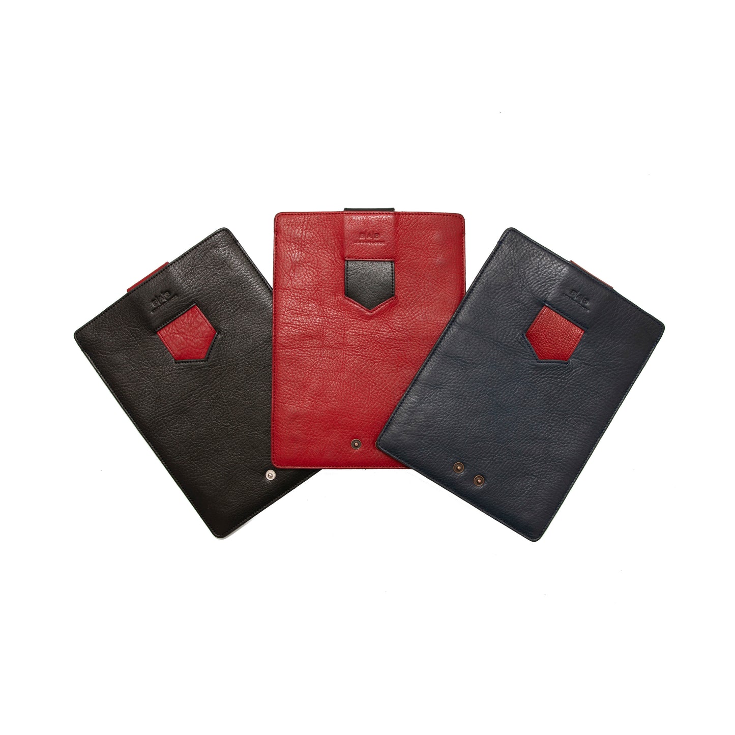 iPad Sleeve: Air 10.5"/iPad Air 5th/4th/3rd(Gen)/iPad Air 11"(M2/iPad 9th/8th/7th(Gen)/iPad Pro 11"4th/3rd/2nd/1st(Gen)/iPad Pro 11"(M4). Full-Grain vegetable-tanned Genuine Leather/Felt & 8 Snaps.- 927