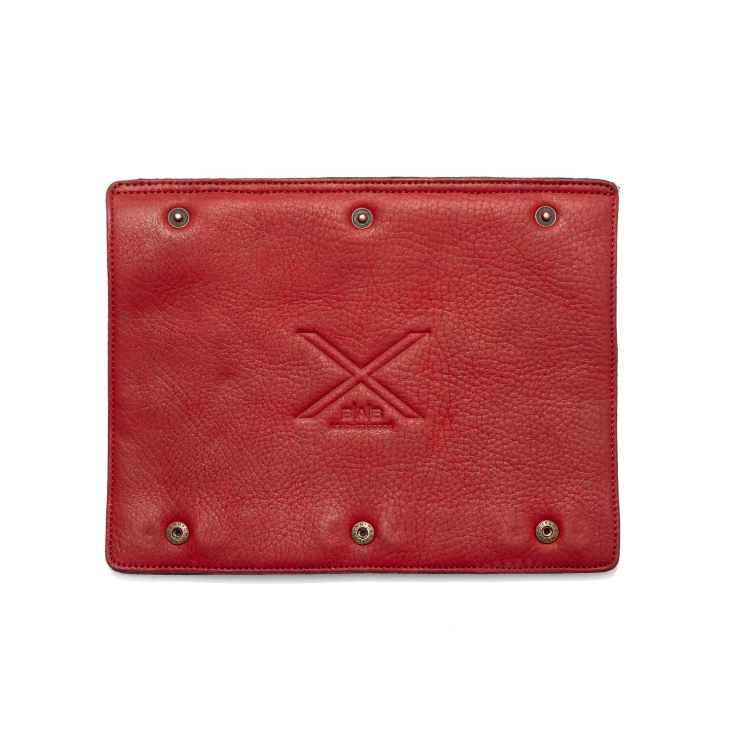 Funda para iPad: 6ta/5ta (Gen)/iPad Air 2da/1ra (Gen)/iPad Pro 9.7". Cuero Genuino Full-Grain curtido vegetal al tanino/Fieltro & 9 Broches de presión.- 928