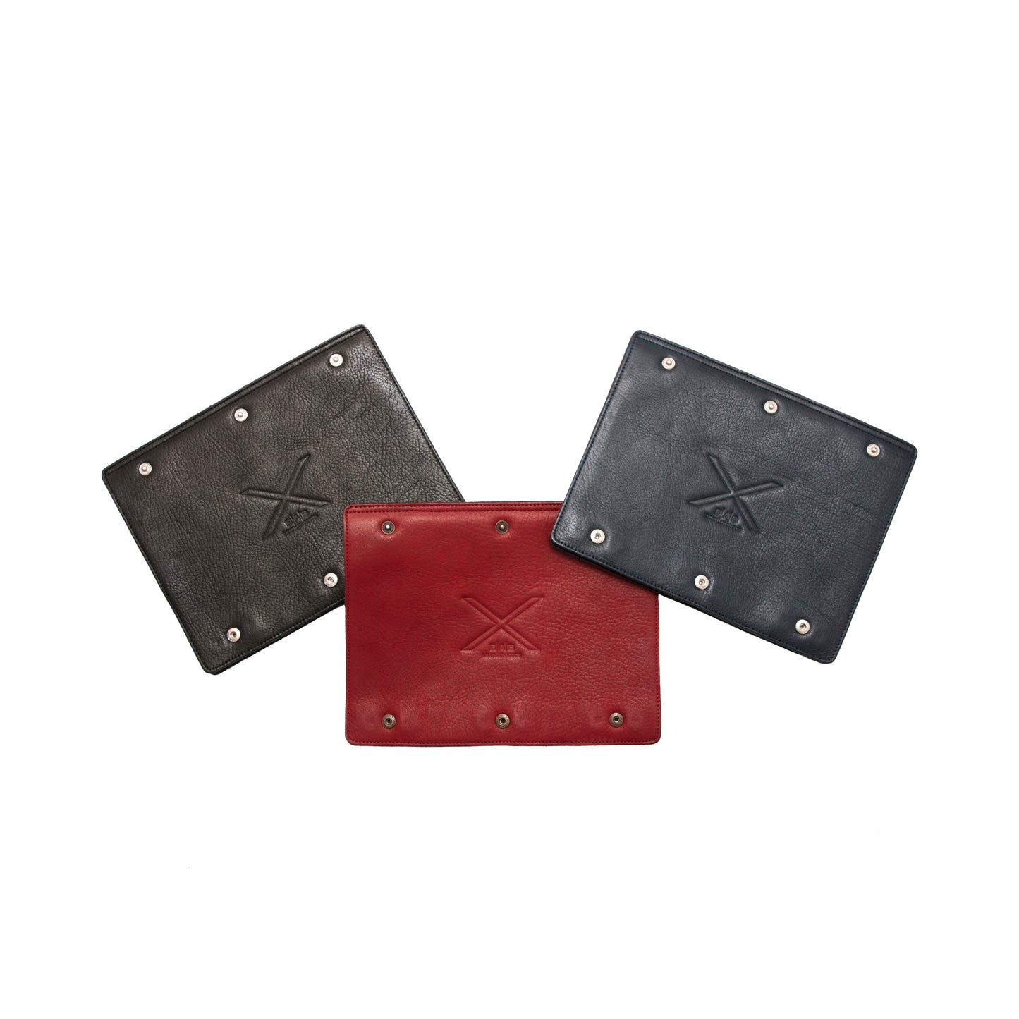 Funda para iPad: 6ta/5ta (Gen)/iPad Air 2da/1ra (Gen)/iPad Pro 9.7". Cuero Genuino Full-Grain curtido vegetal al tanino/Fieltro & 9 Broches de presión.- 928