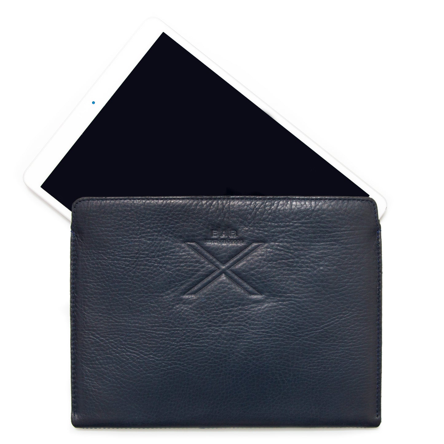 iPad Sleeve: 6th/5th (gen)/iPad Air 2nd/1st (gen)/iPad Pro 9.7". Full-Grain vegetable-tanned Genuine Leather/Felt.- 930