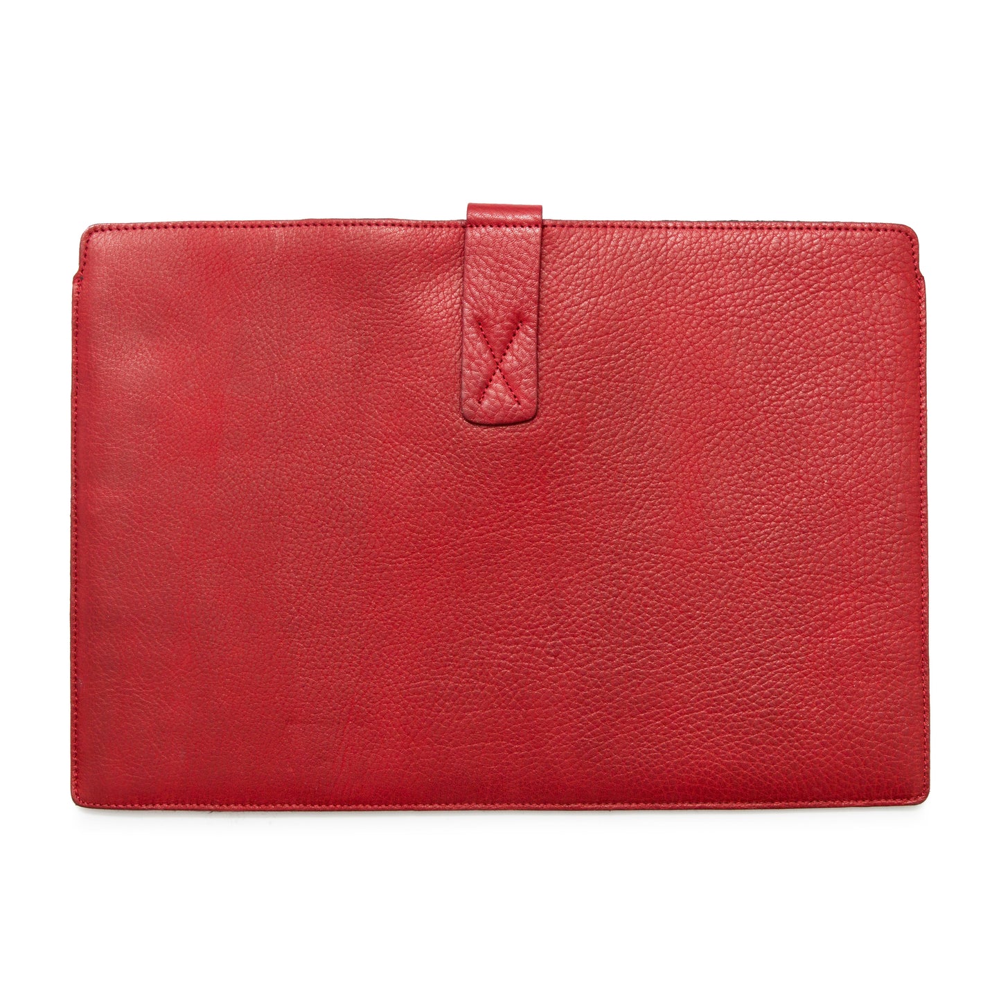 Θήκη για MacBook: Air 13"M(1/2/3/4)/Pro 13"M(1/2/3)(Intel 2/4P)Pro 14"M(1/2/3/4)(M3) iPad Pro 12.9"6η/5η/4η/3η/2η/1η (γενιά). Ολόσωμο Γνήσιο Δέρμα Oλικής άλεσης/Tσόχα & Mαγνητικό κλιπ κουμπιού.- 1008