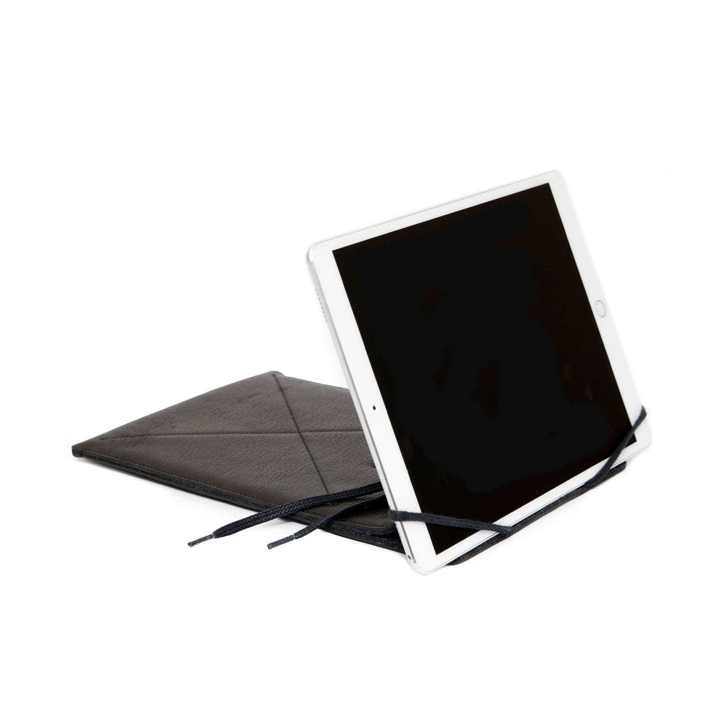 Étui pour iPad: Air 10,5"/Air 5ème/4ème/3ème (gén)/Air 11"(M2)/iPad 9éme/8ème/7ème (gén)/iPad Pro 11"4ème/3ème/2ème/1ère (gén)/iPad Pro 11"(M4). Cuir Véritable Pleine Fleur tanné végétal au tanin/Feutre & Fermeture en Bronze et cordon.- 936