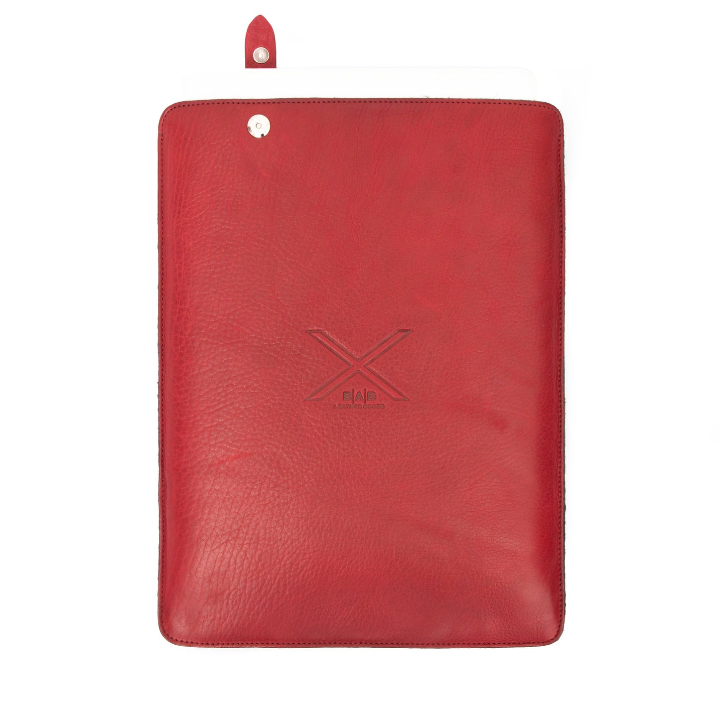 Θήκη για MacBook: Air 13"M(1/2/3/4)/Pro 13"M(1/2/3)(Intel 2/4P)Pro 14"M(1/2/3/4)(M3) iPad Pro 12.9"6η/5η/4η/3η/2η/1η (γενιά). Ολόσωμο Γνήσιο Δέρμα Oλικής άλεσης/Tσόχα & Βρόχος με κούμπωμα.- 1007