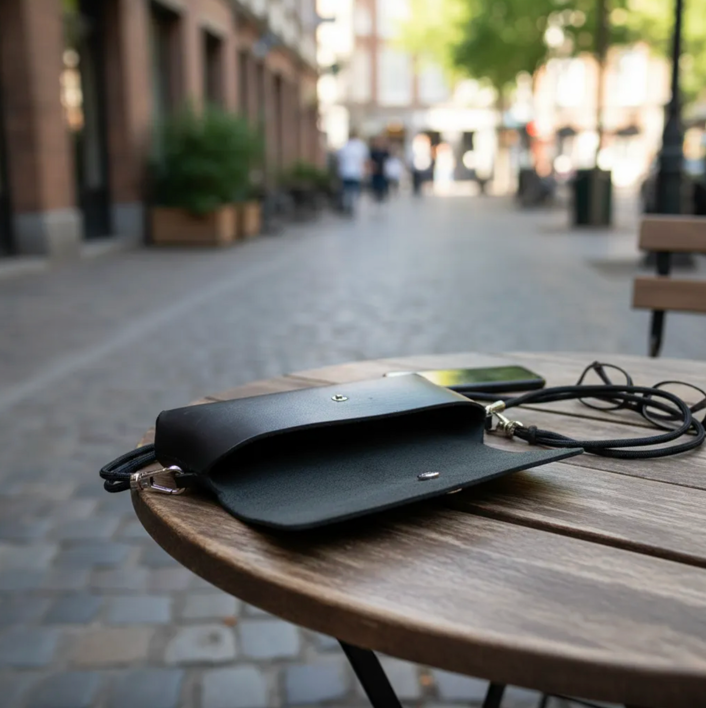 Étui pour téléphone portable/Étui à lunettes/Crossbody Élastique.- 750