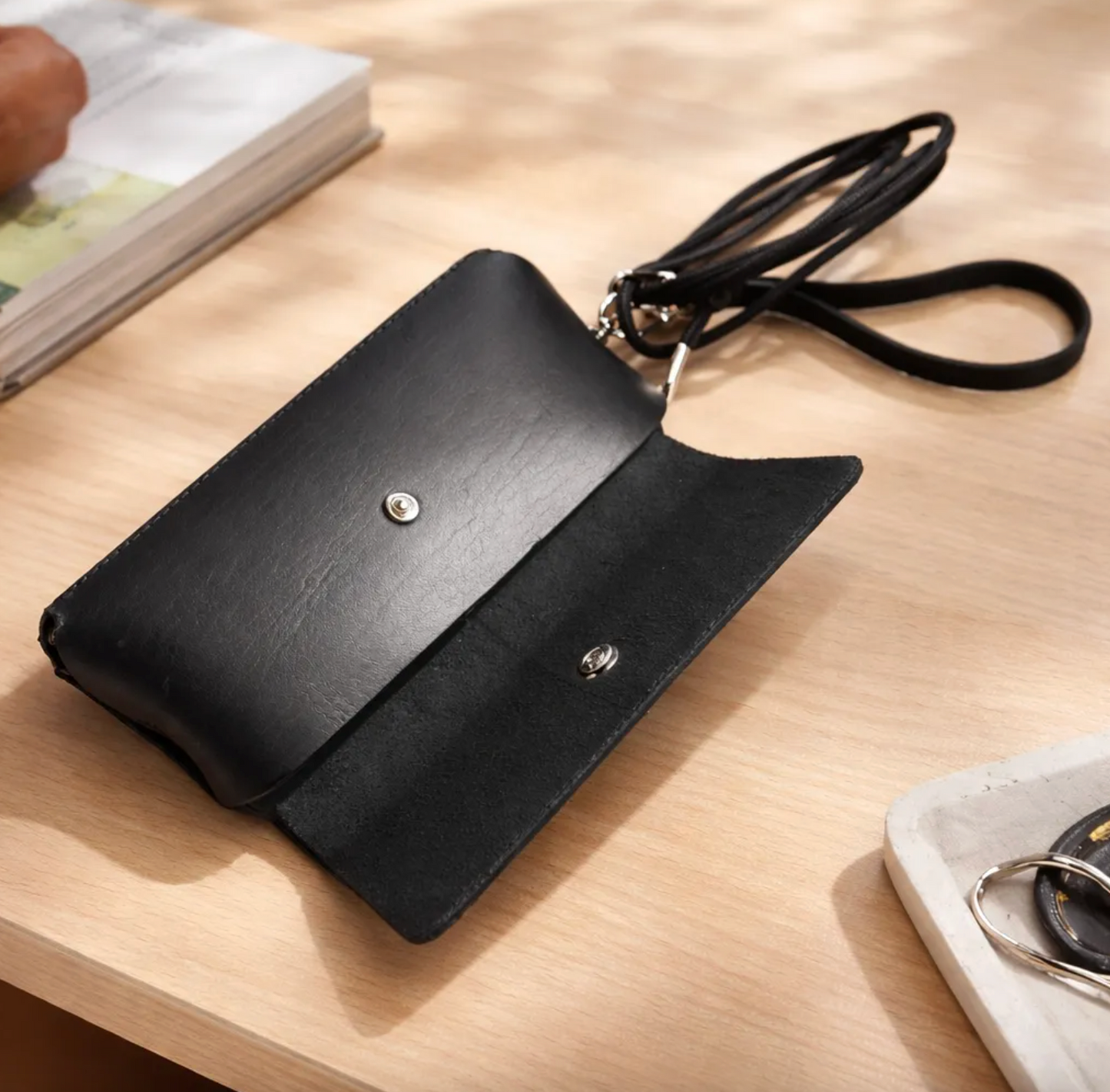 Étui pour téléphone portable/Étui à lunettes/Crossbody Élastique.- 750