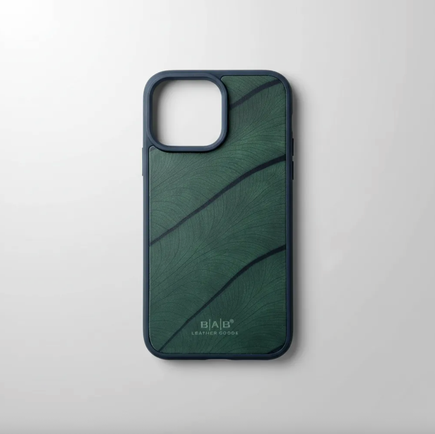 Coque beLEAF® en Véritable feuille d'Alocasia pour iPhone découpée & gravée au laser/Microfibre-60i