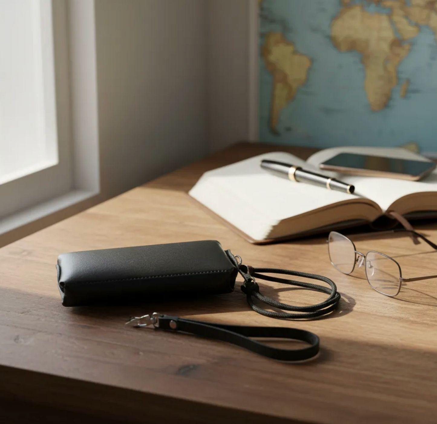 Étui pour téléphone portable/Étui à lunettes/Crossbody Élastique.- 750