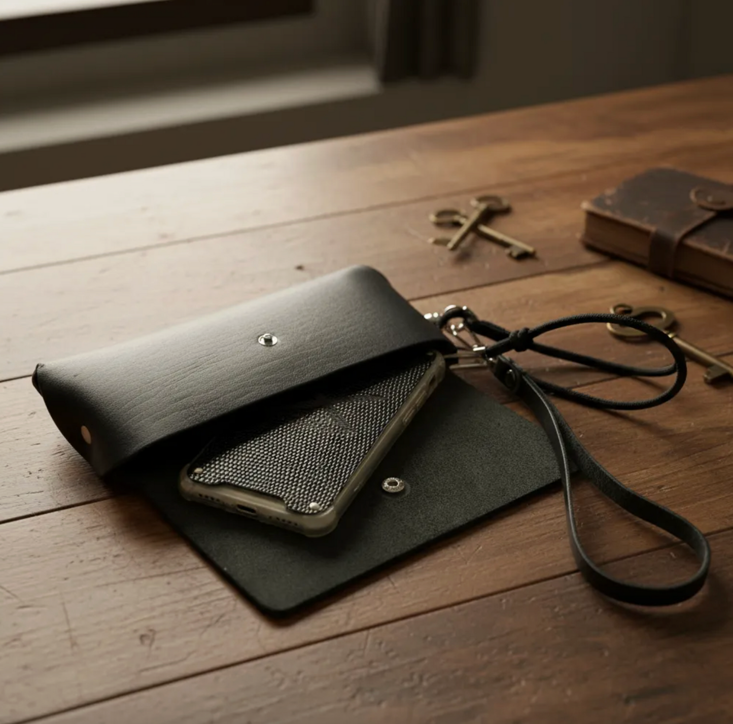 Étui pour téléphone portable/Étui à lunettes/Crossbody Élastique.- 750