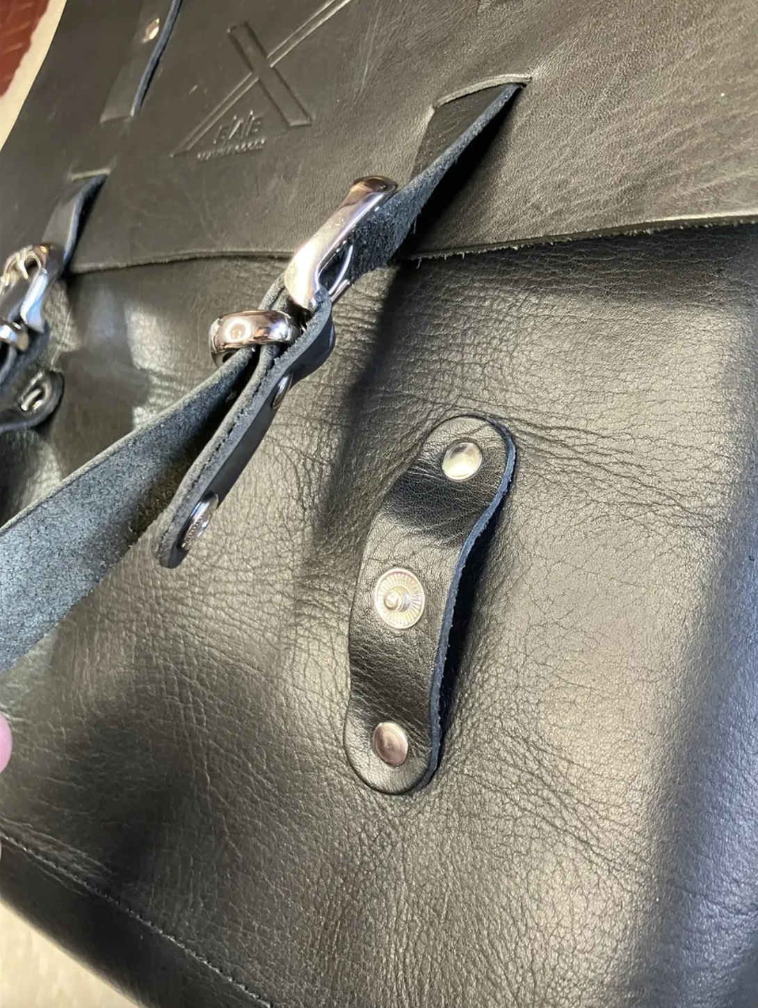 Sac à dos B|A|B® Leather Goods en Cuir de Vachette Véritable végétal.- 752