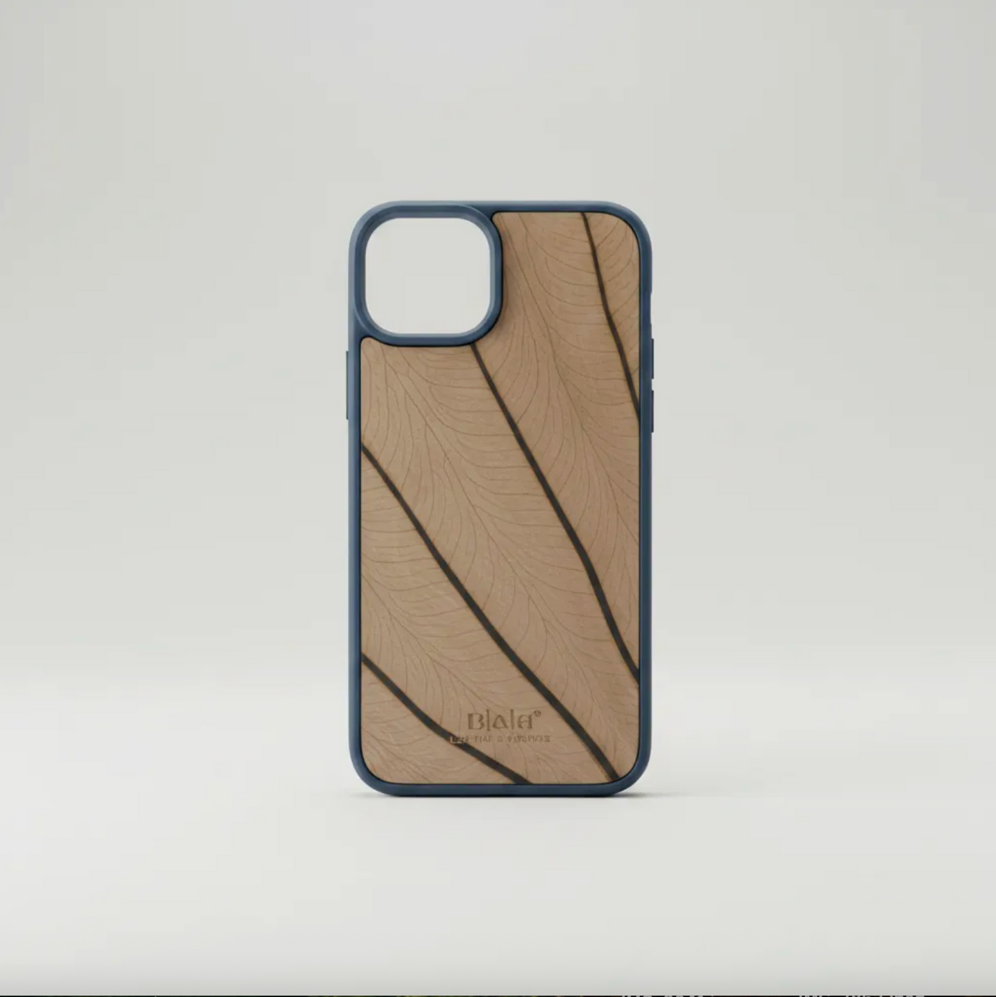 Coque beLEAF® en Véritable feuille d'Alocasia pour iPhone découpée & gravée au laser/Microfibre-60i