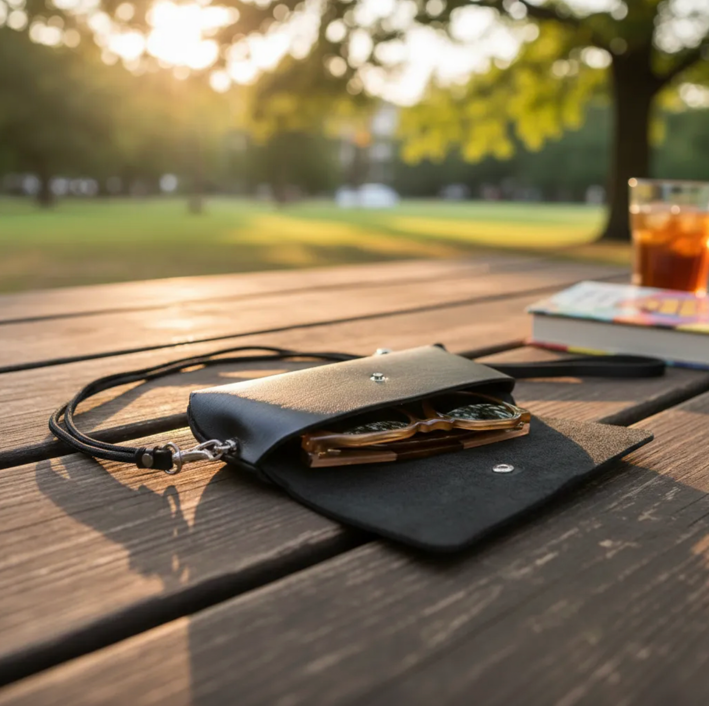 Étui pour téléphone portable/Étui à lunettes/Crossbody Élastique.- 750