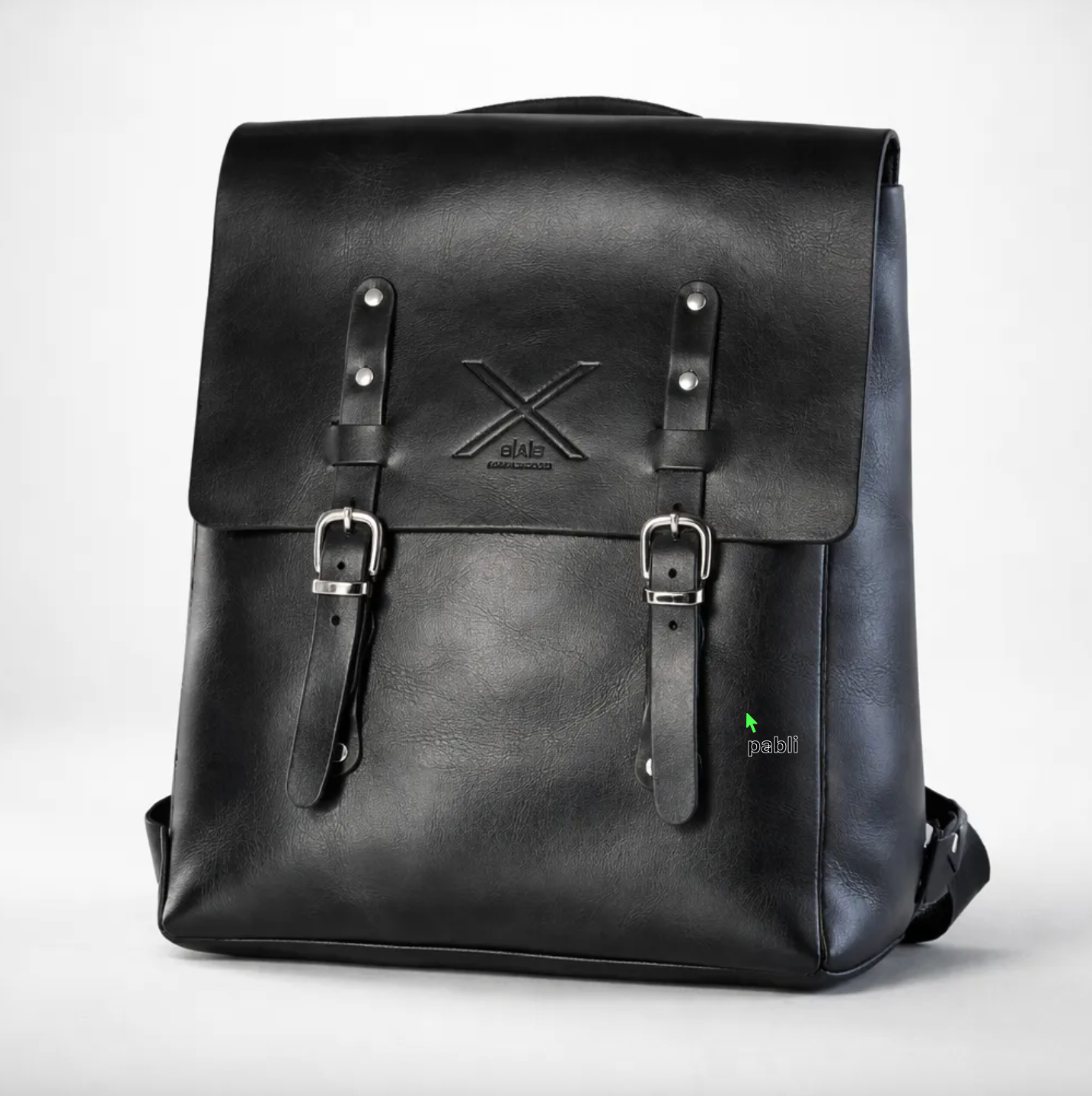 Sac à dos B|A|B® Leather Goods en Cuir de Vachette Véritable végétal.- 752