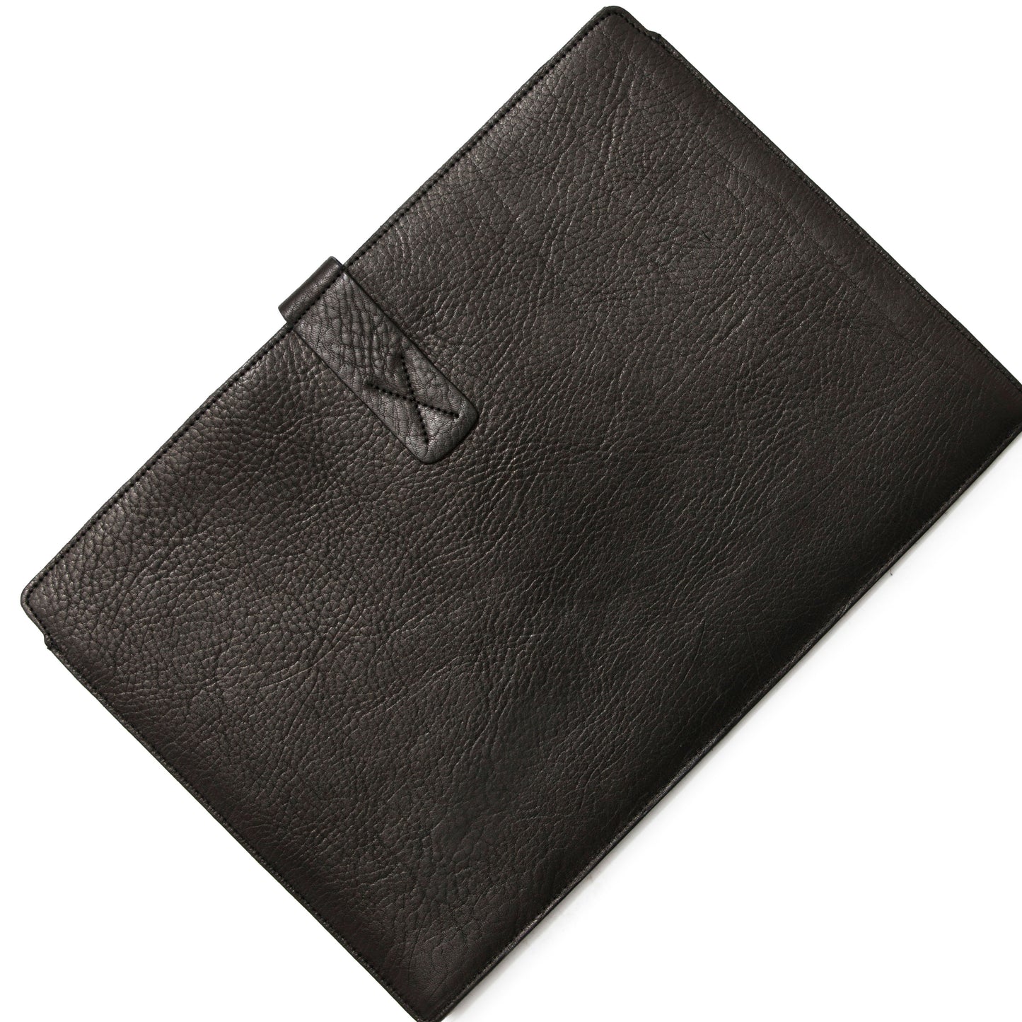 Luxurious Full-Grain Genuine vegetable-tanned Leather/Felt Sleeve for MacBook Air 13"M1/M2/M3/Macbook Pro 14"M3/M1/M2/M3 Pro/iPad Pro 12,9"M2/Notebook, 1 magnetic Clasp.- 1008